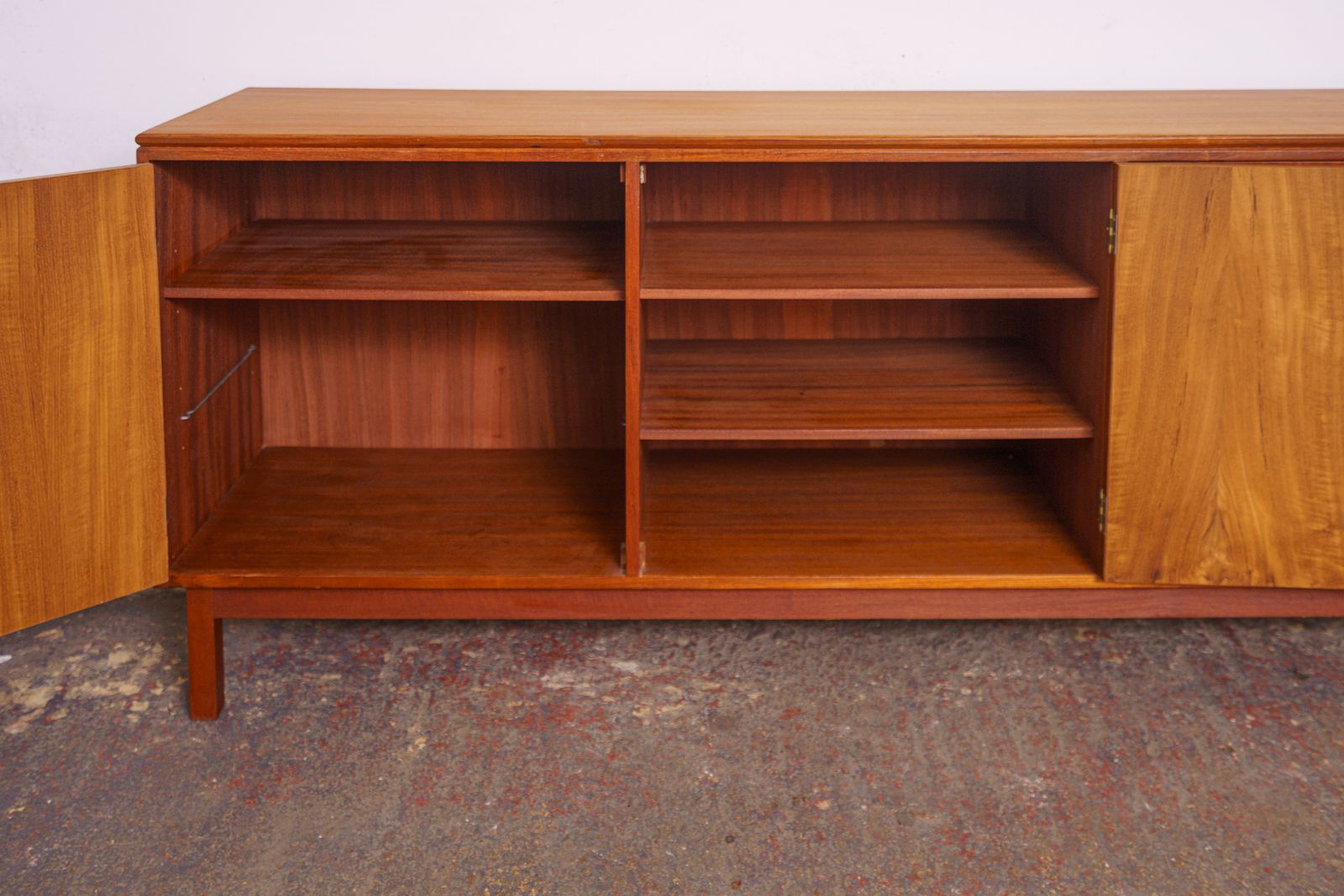 photo vinterior Danish Mid Century Teak Sideboard By Aejm Mobler