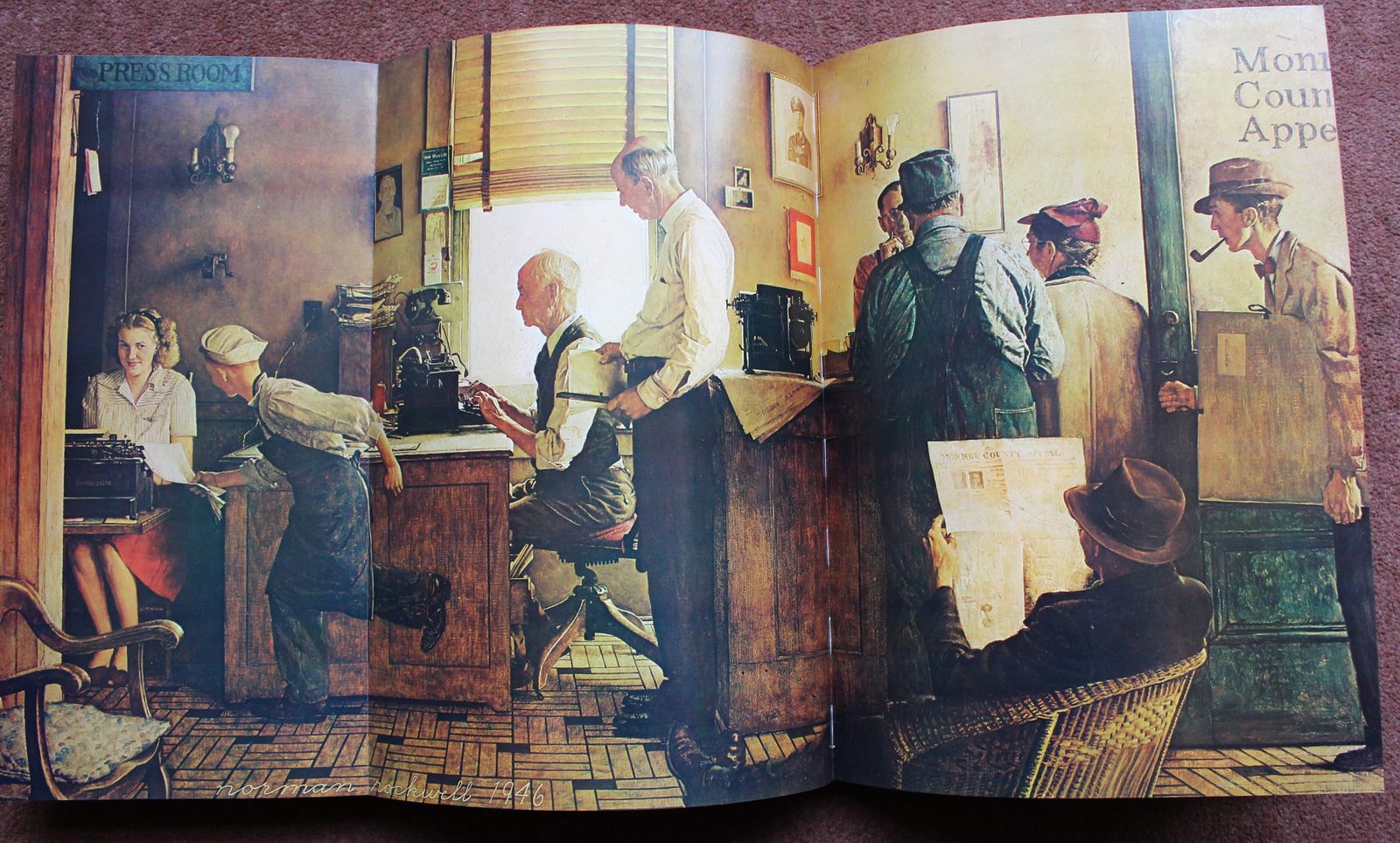 Norman Rockwell: Artist And Illustrator 1st Edition photo vinterior