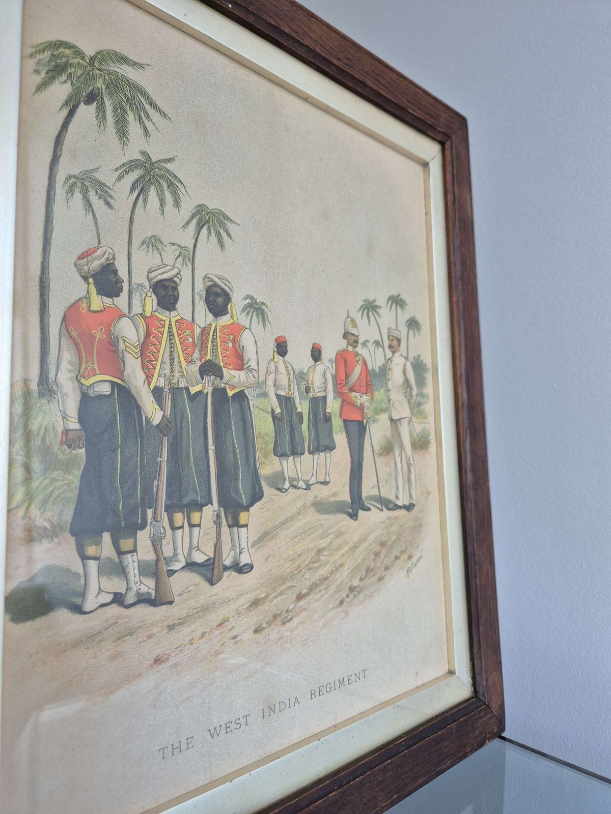 “The West India Regiment” Lithograph By R. Simkin Wall Art photo furniture