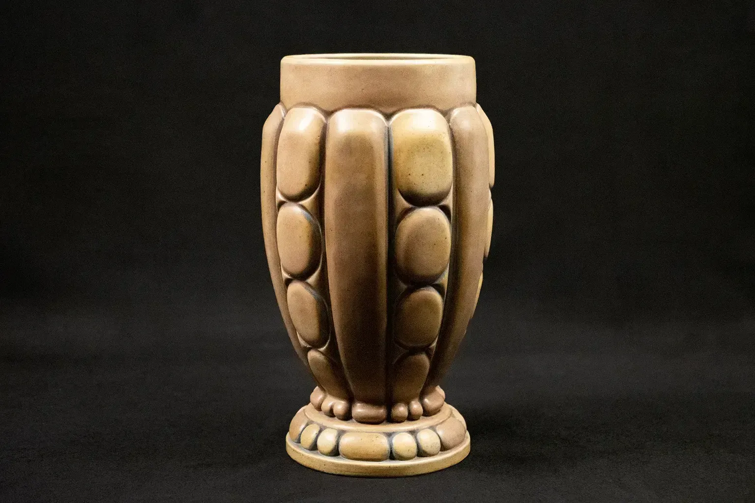 Baluster Vase In Stoneware By Joseph Mougin   Early 20th Century French Ceramic photo furniture