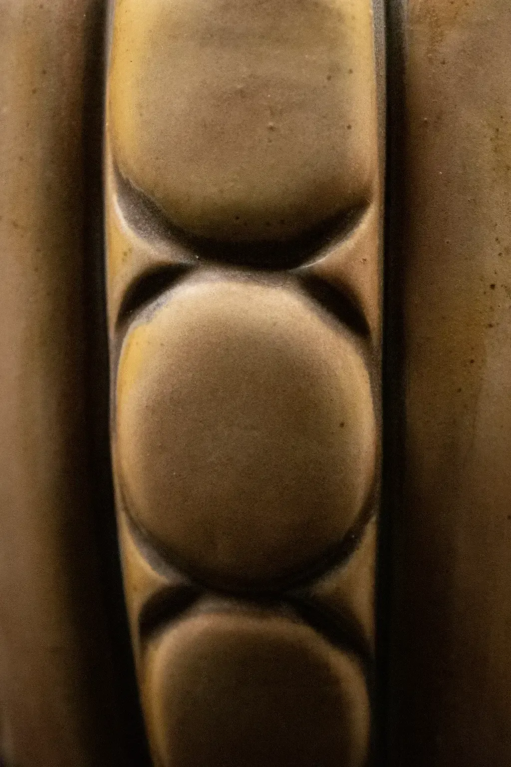 Baluster Vase In Stoneware By Joseph Mougin   Early 20th Century French Ceramic photo vintage