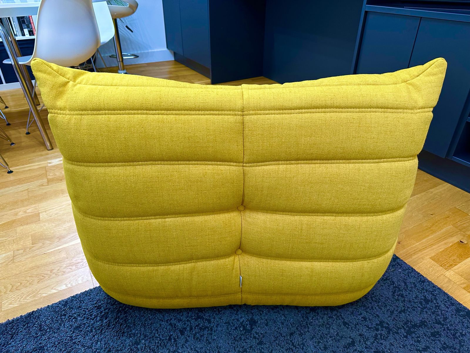 Ligne Roset Togo Fireside Chair + Footstool By Michel Ducaroy Immaculate photo for sale