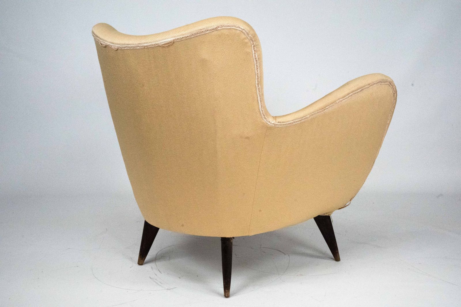 Guglielmo Veronesi Sculptural Lounge Armchair, Italy, 1950s photo furniture