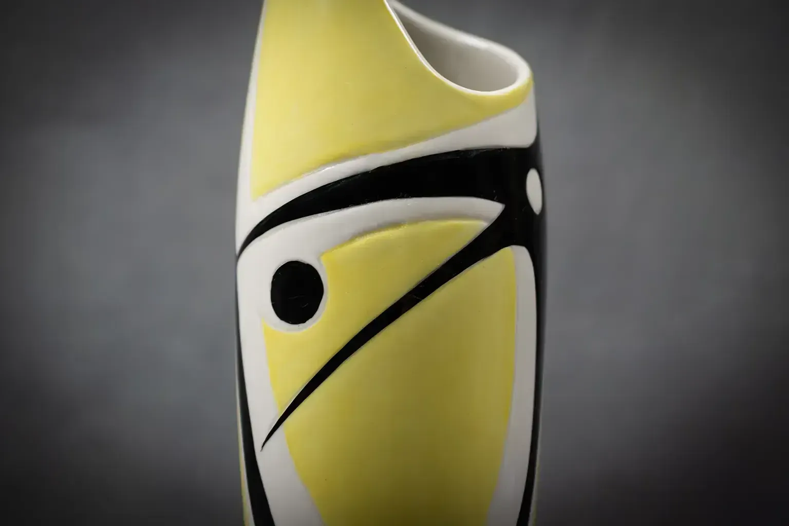 Modernist Porcelain Vase By Janos Török For Zsolnay photo buy