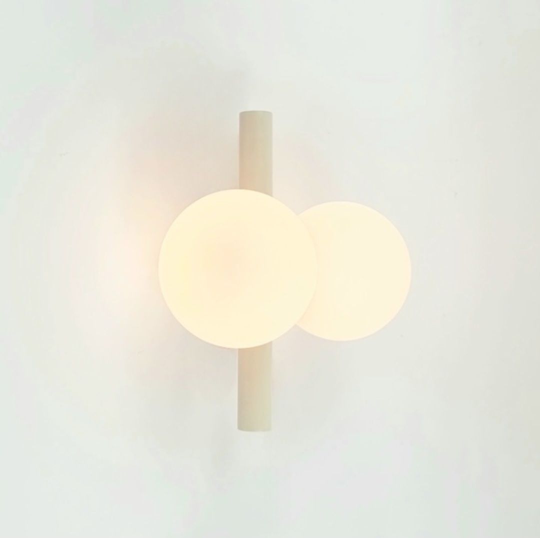 Mid Century Space Age Opaline Glass Wall Lamp From Kaiser Leuchten, Germany, 1960s photo 400.0