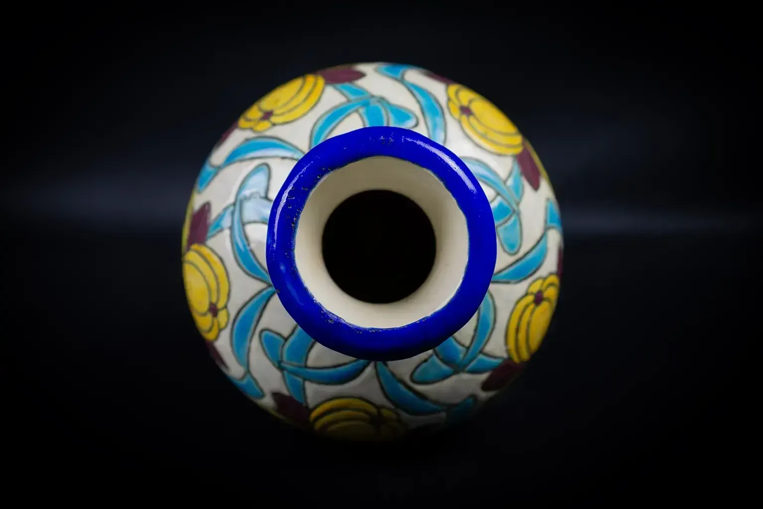 photo for sale Small Vase With Detached Neck By Charles Catteau For Keramis