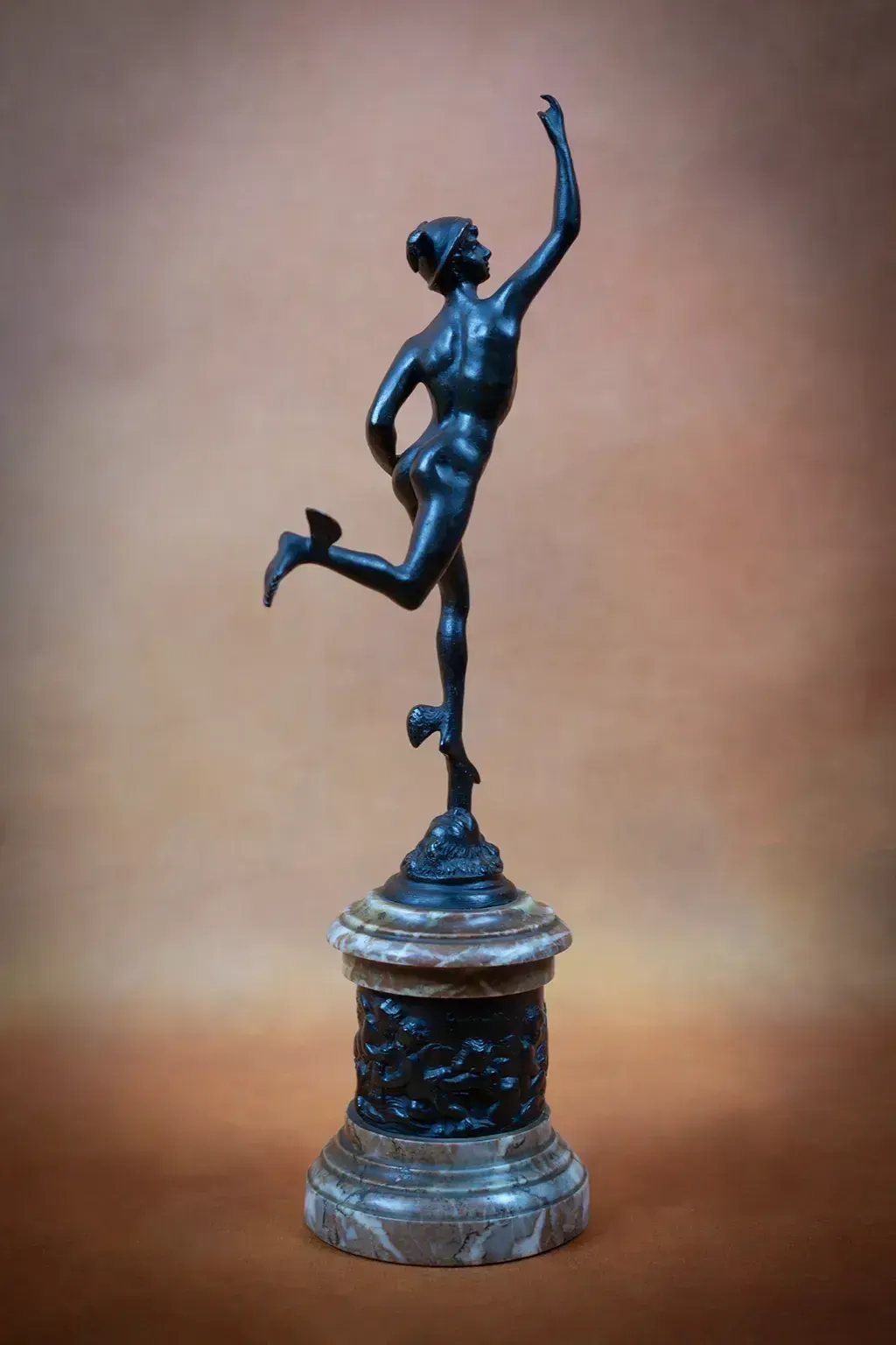 Allegorical Sculptures Of Mercury And Abundance Inspired By Jean De Bologne And Clodion photo Art