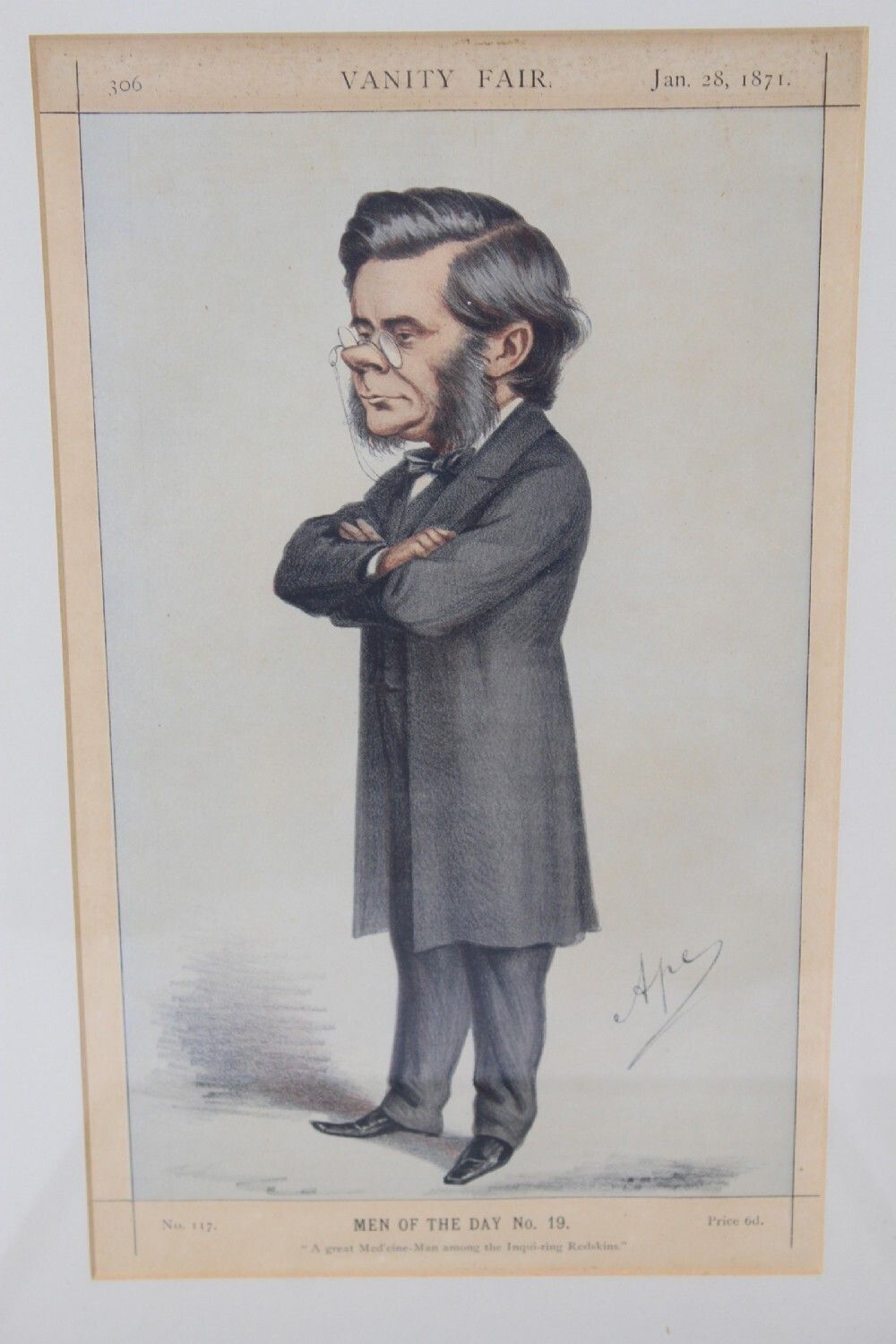photo furniture Set 4 Antique Vanity Fair Spy Prints Men Of The Day