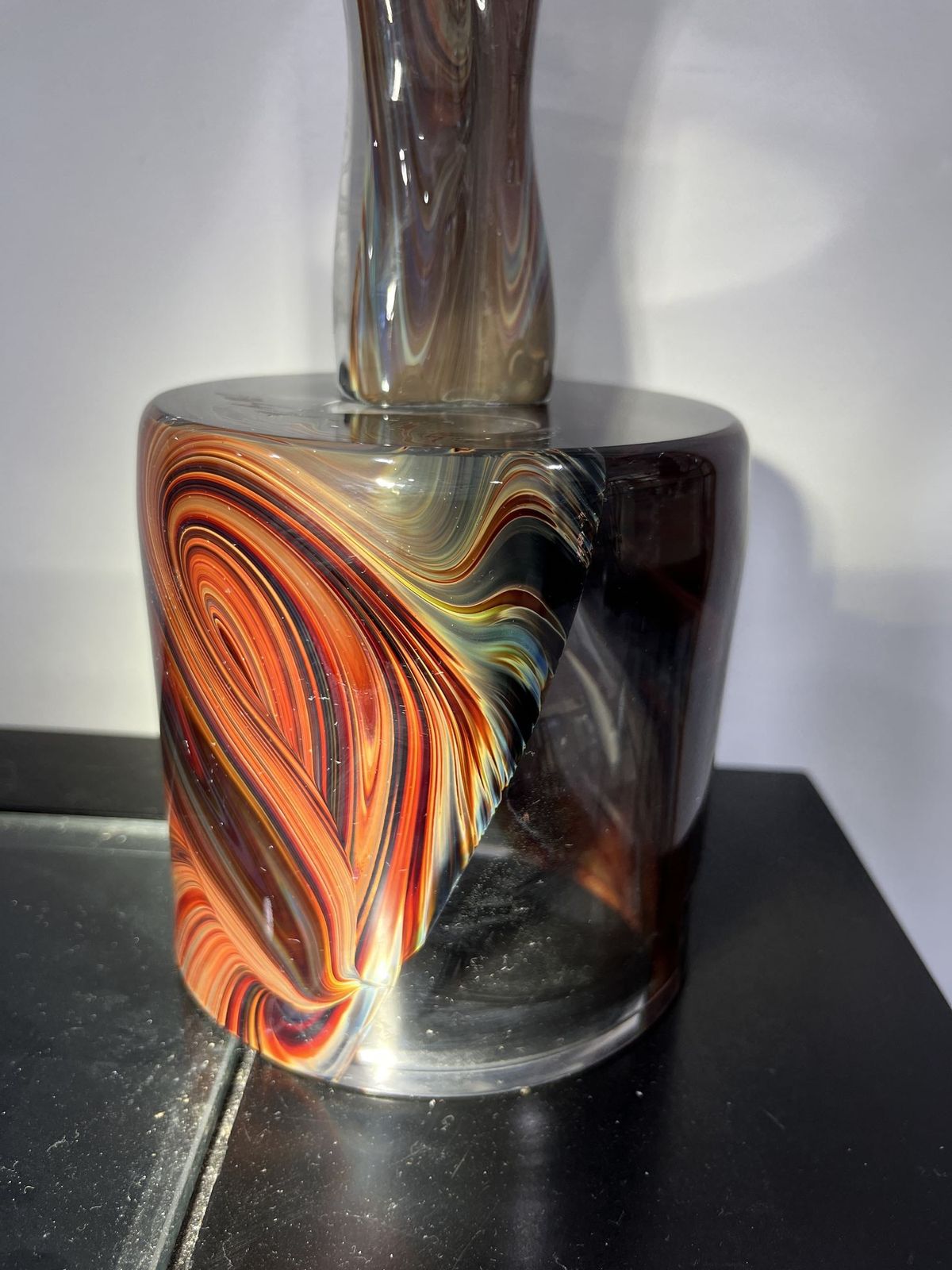 photo for sale Giant Acrobats (Gymnasts) Statue Made Of Murano Glass