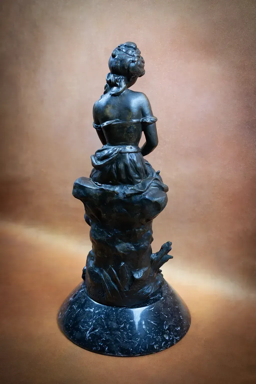 photo furniture Bronze Sculpture Of A Woman With A Jug By Hippolyte Moreau