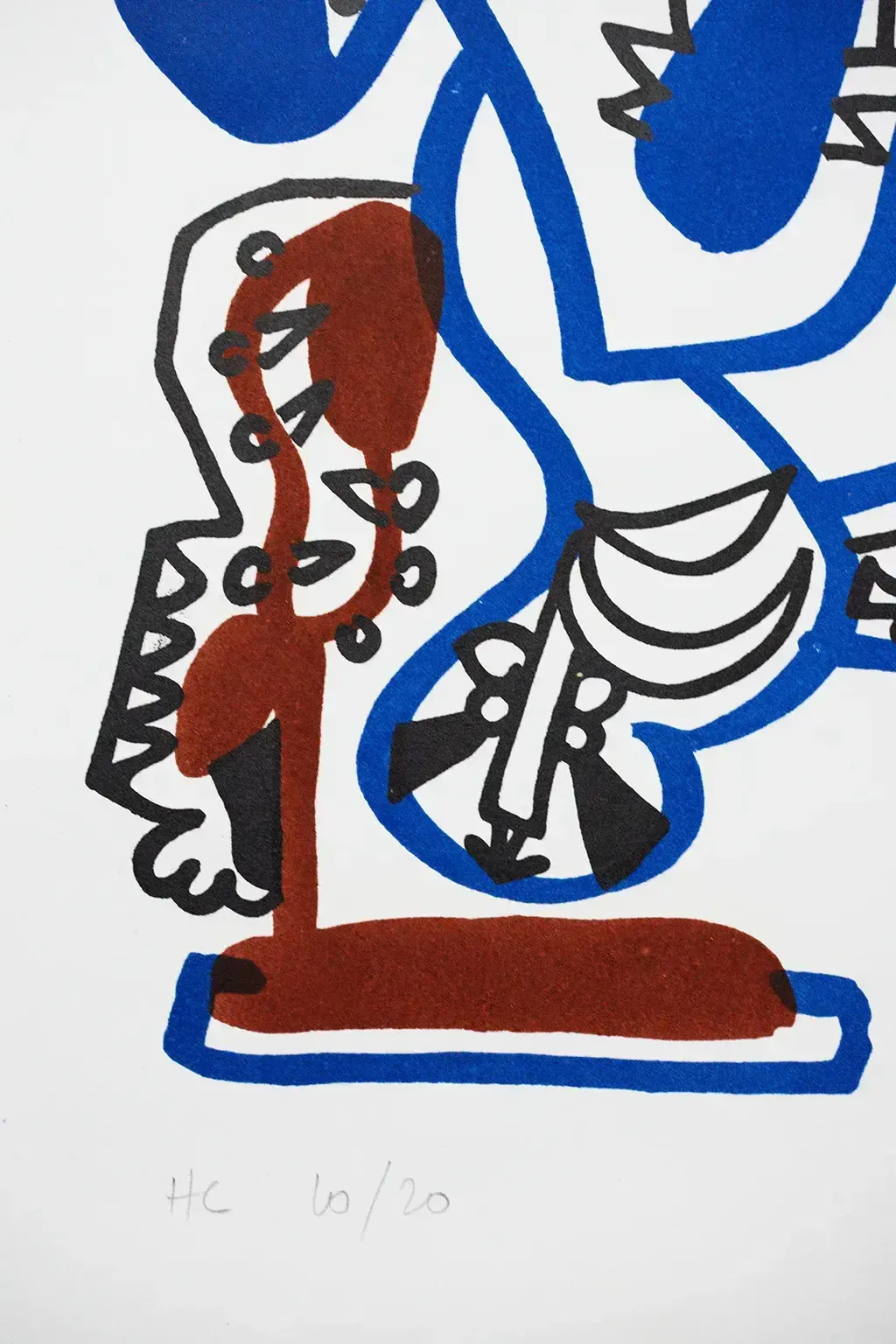 Lithographie « The Chief Warrant Officer », par Charles Lapicque photo furniture