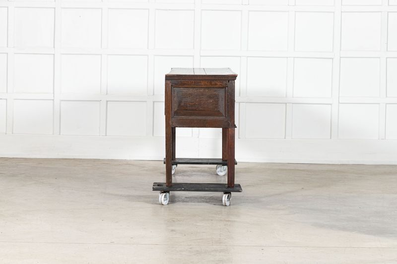 photo for sale 18thc English Oak Vernacular Dresser Base