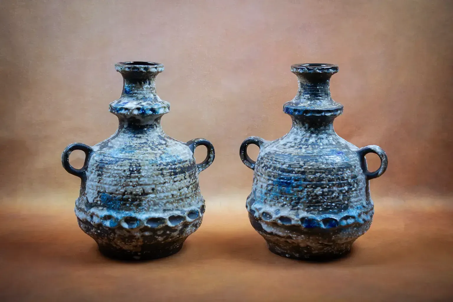 Pair Of "Fat Lava" Vases – Carstens Tönnieshof, West Germany photo furniture