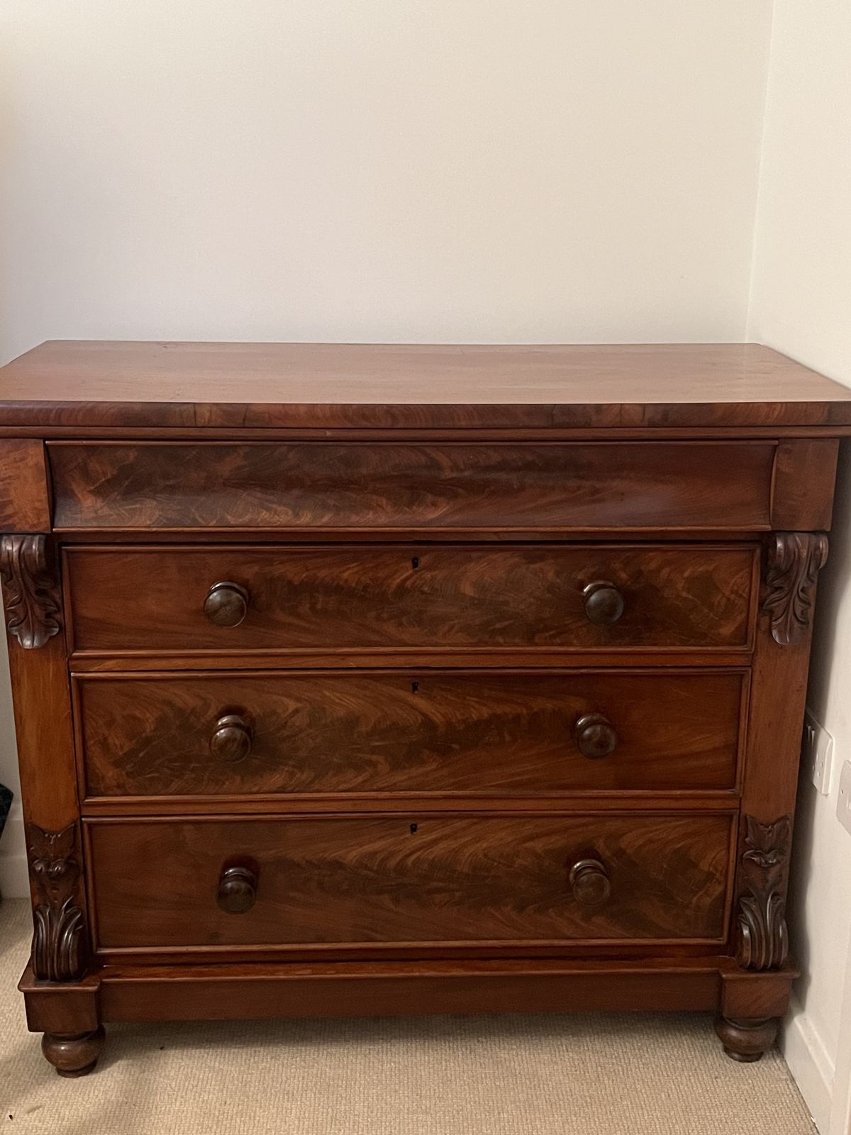 Victorian Chest Of Drawers