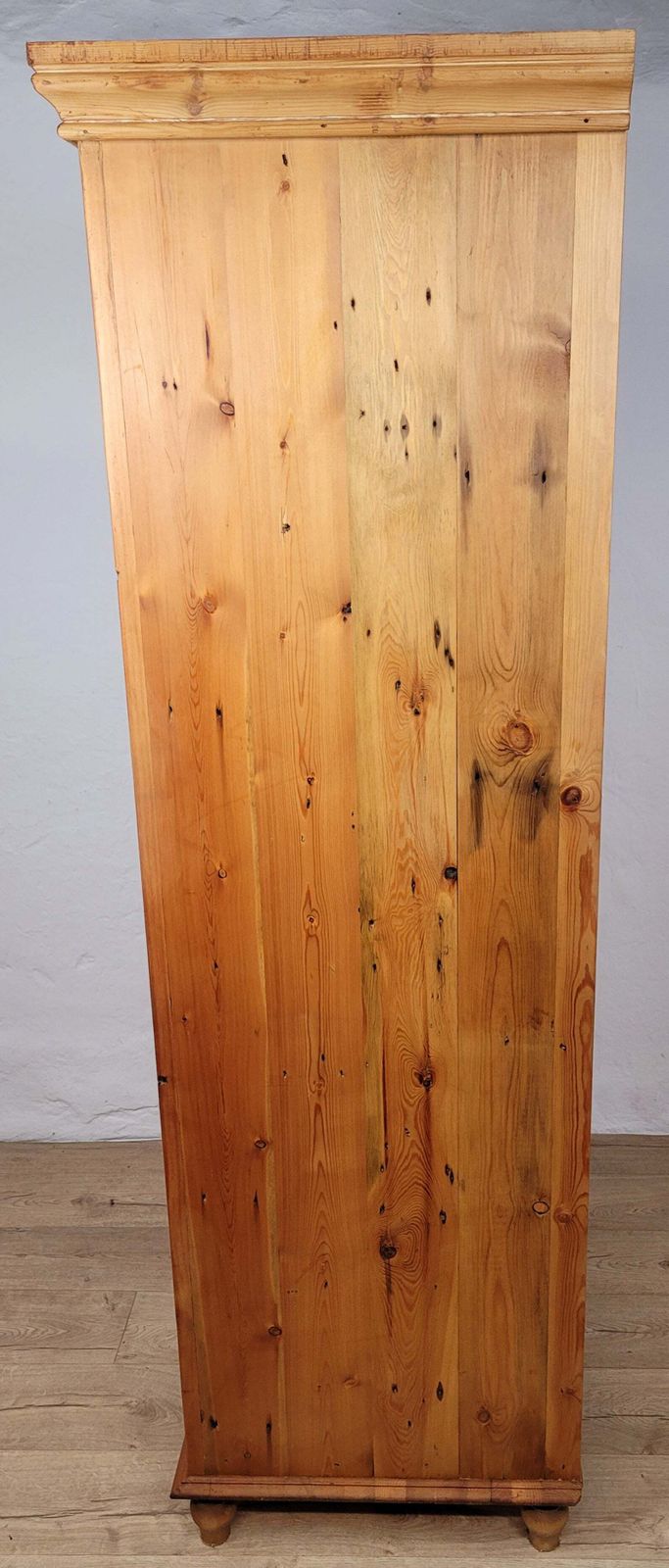 Furniture Pine Double Door Wardrobe Country Farmhouse Antique photo