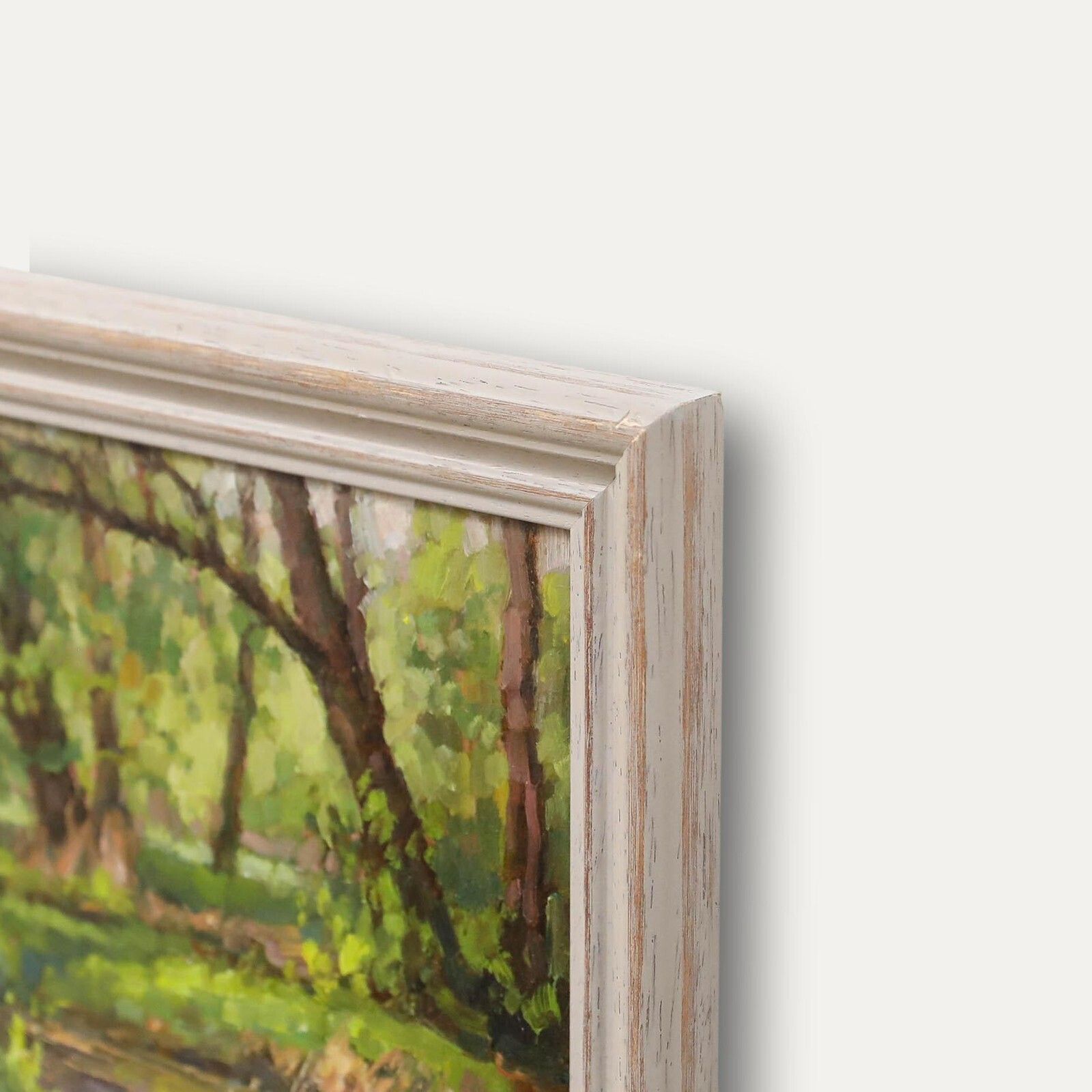 Dmitri Osipov   Framed 20th Century Oil, Sunlight In The Wood photo Art