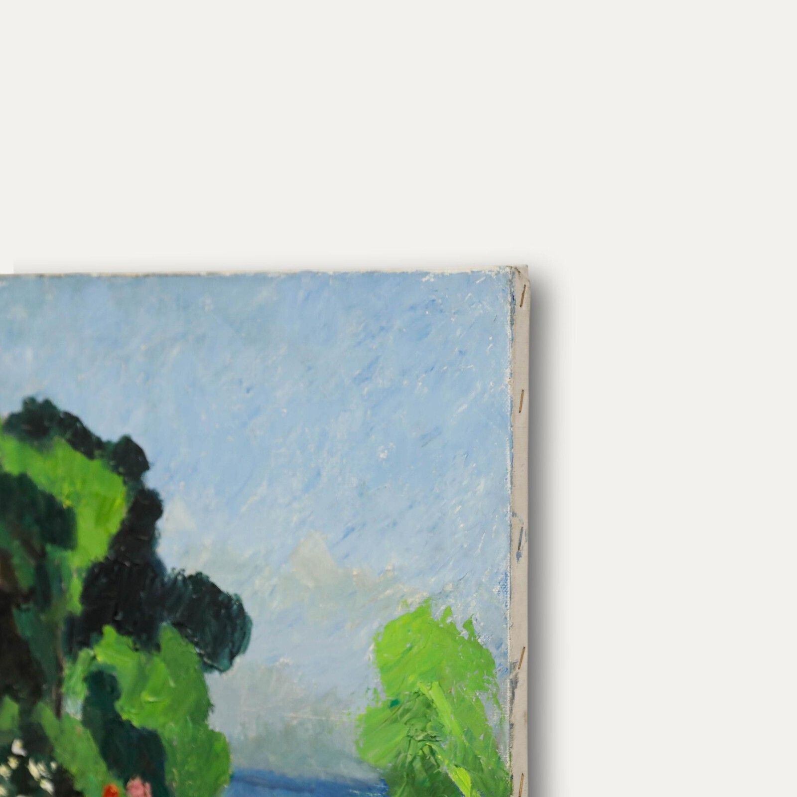 Georges Joubin (1888 1983)   Mid 20th Century Oil, Garden In Summer photo 250.0
