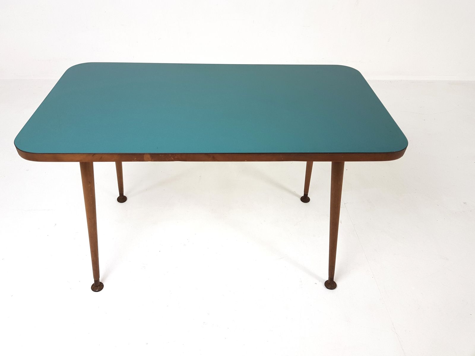 Vintage Coffee Table   Formica   Mid Century Modern Danish Influence Retro Rare photo for sale