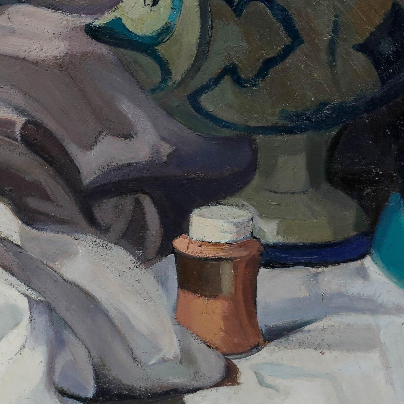 Georges Joubin (1888 1983)   Mid 20th Century Oil, Tabletop Still Life photo Art