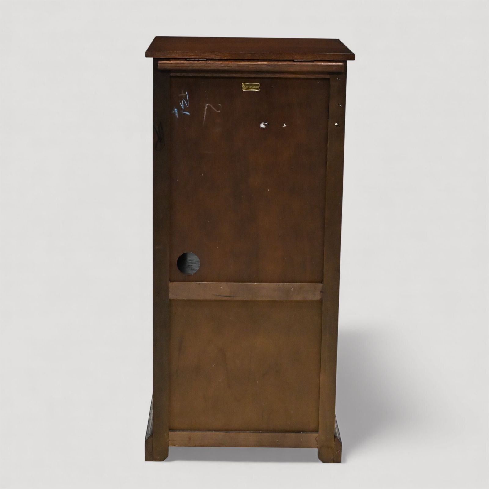 photo furniture Old Charm Hi Fi/Record Cabinet Tudor Brown Free Uk Delivery