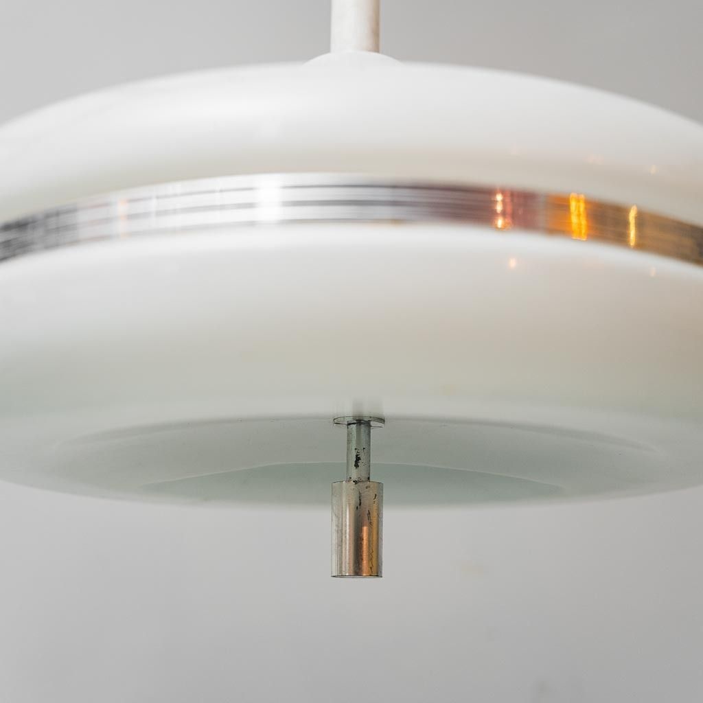 Space Age Chandelier In Metal And Plastic, 1970s Vintage Modern Antiques photo furniture