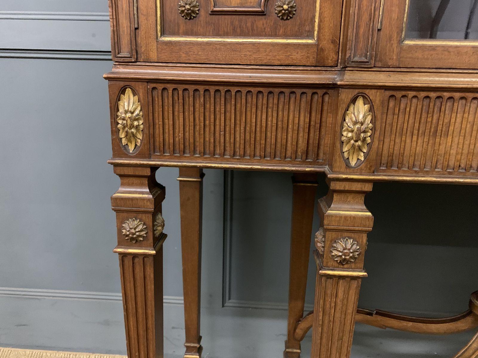 Waring & Gillow Neoclassical Display Cabinet photo vintage