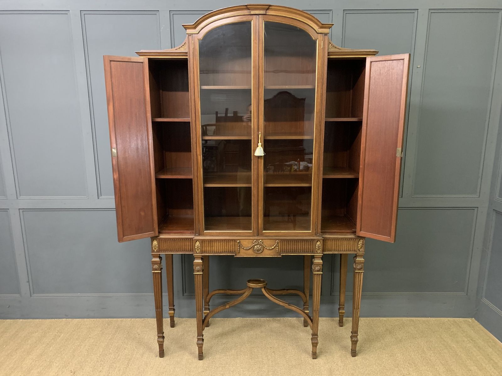 photo buy Waring & Gillow Neoclassical Display Cabinet