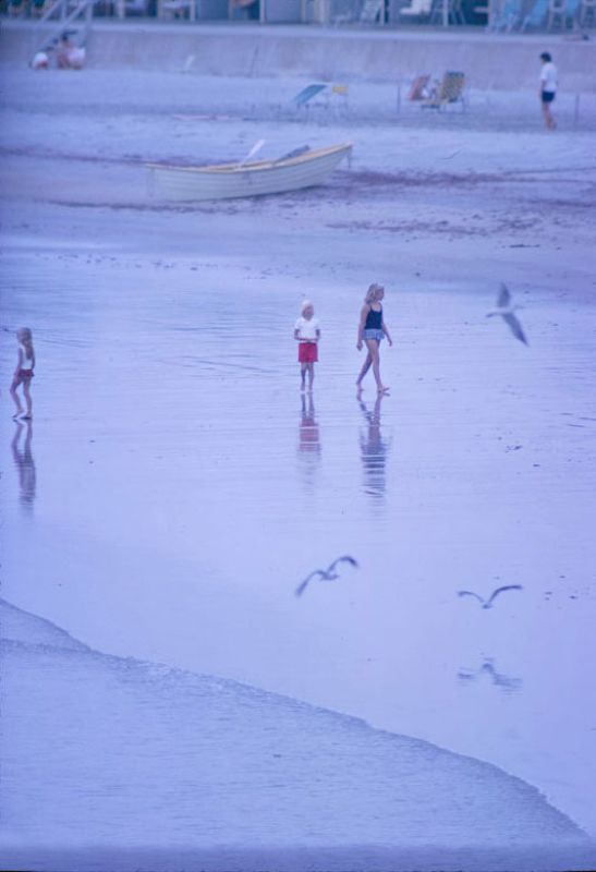 Toni Frissell 'Newport Scenes' Archival Pigment Print Framed In Black