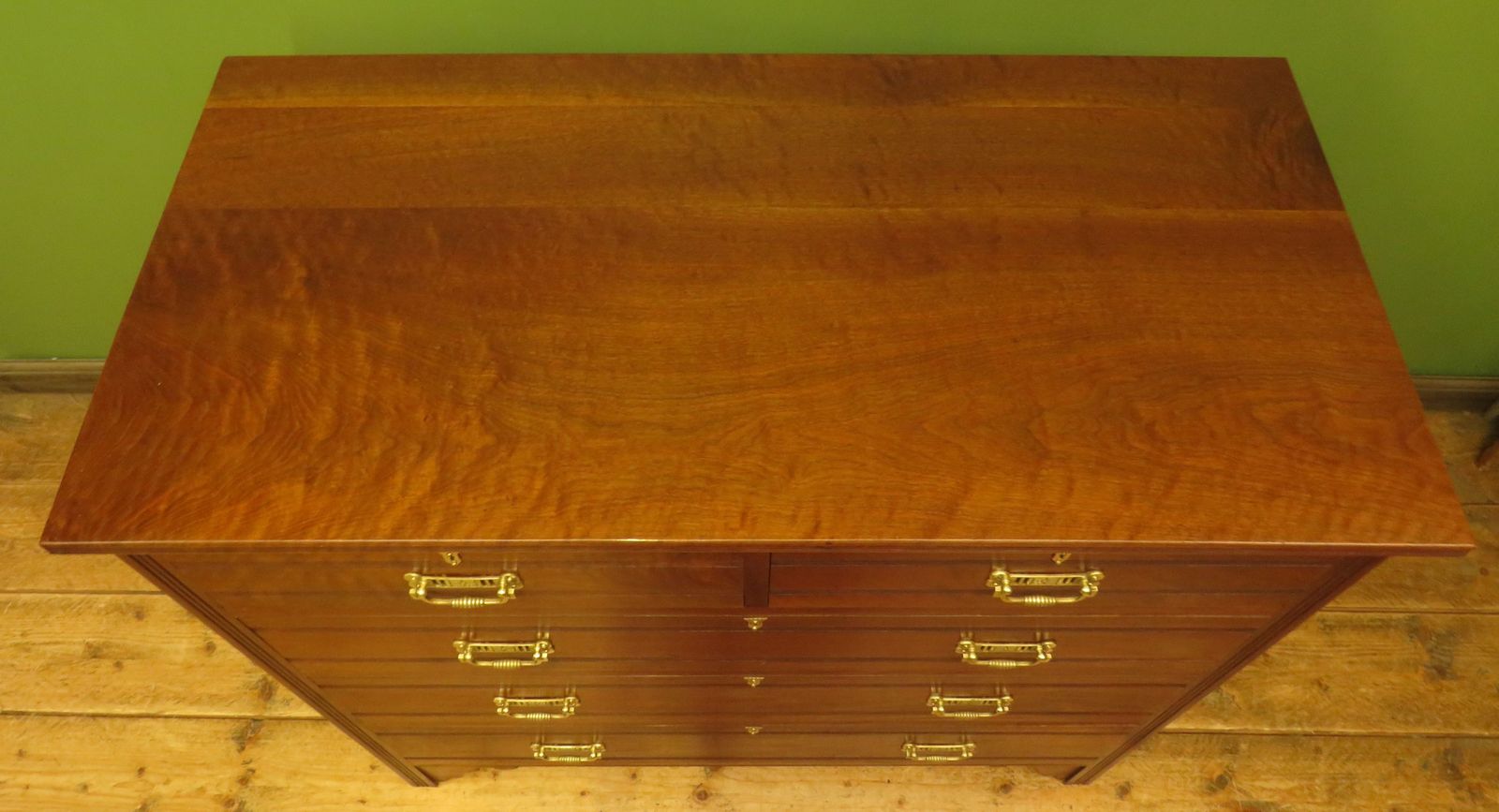 Restored Edwardian Chest Of Drawers photo vintage