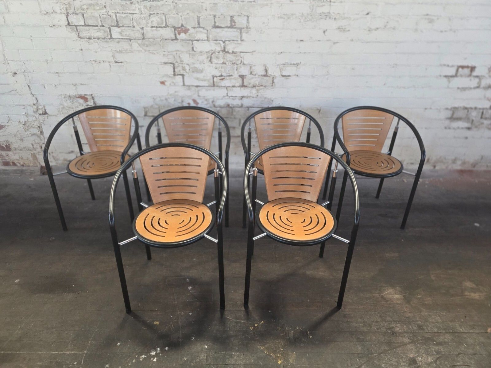 Set Of 6 Danish Dining Chairs By Rud Thygesen & Johnny Sorensen photo vinterior