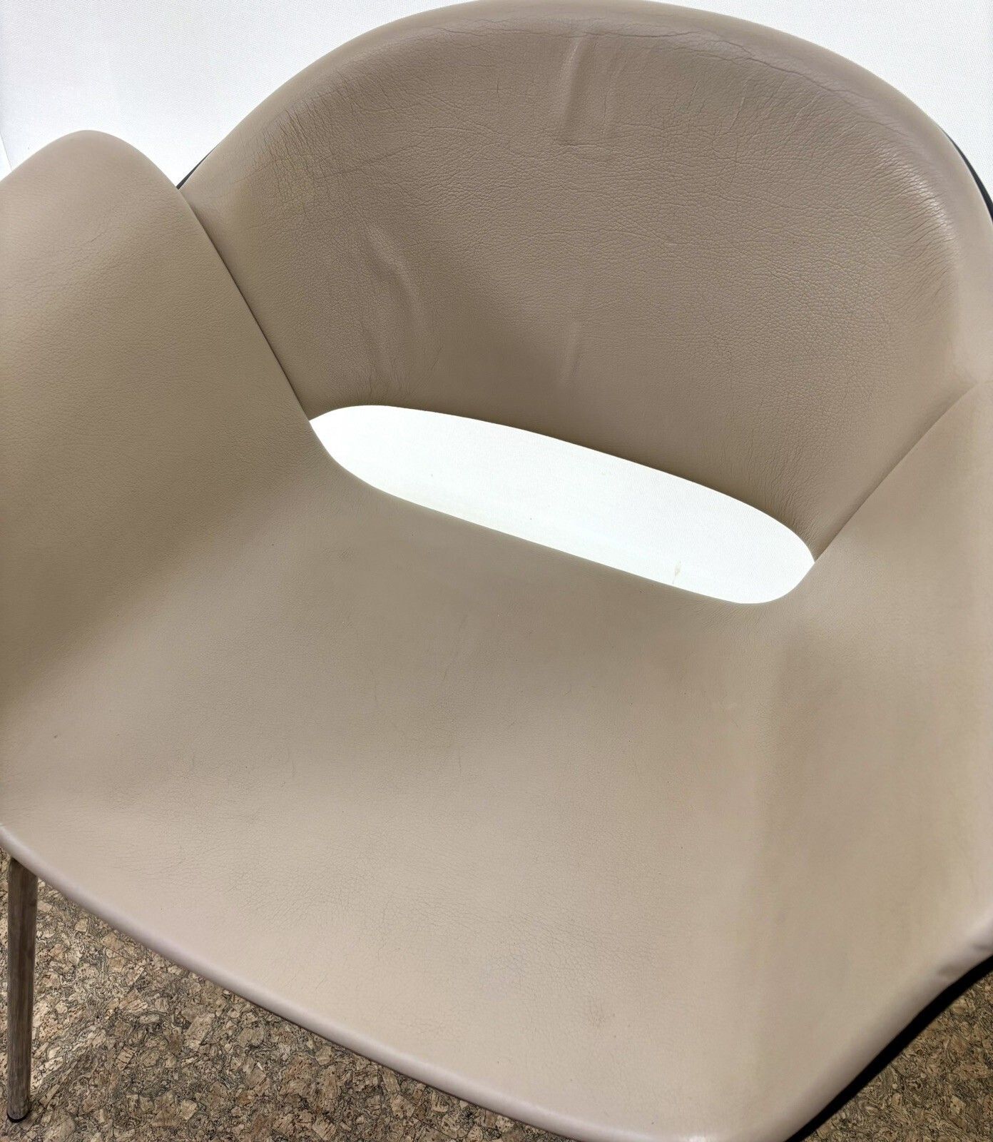 475.0 Mid Century Modern Bene Bent Plywood And Leather Dining Chairs Vintage Retro X 4 photo