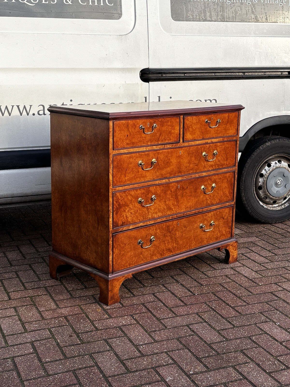 Georgian Walnut Chest Of Drawers. photo Furniture