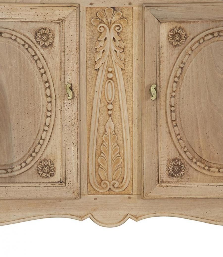 Pair Of Large Late 19th Century French Bleached Cabinets photo vinterior