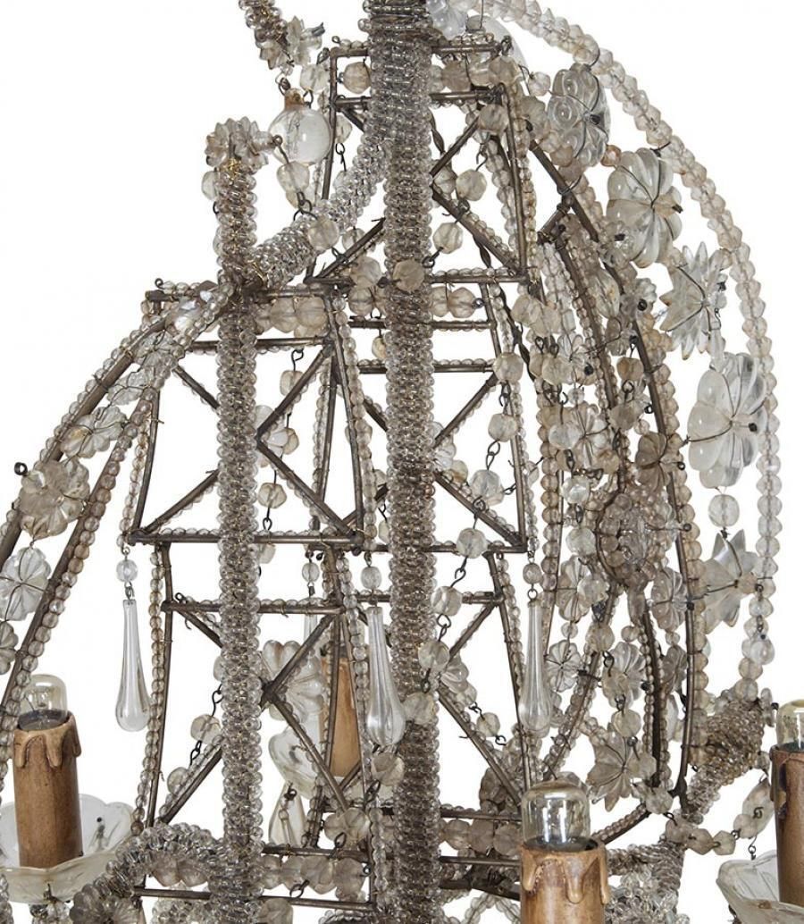 1940s Italian Chandelier In The Form Of A Galleon photo Lighting