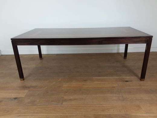 Large Mid Century Dining Table Designed By Gorm Lindum photo furniture