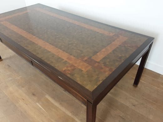 photo buy Large Mid Century Dining Table Designed By Gorm Lindum