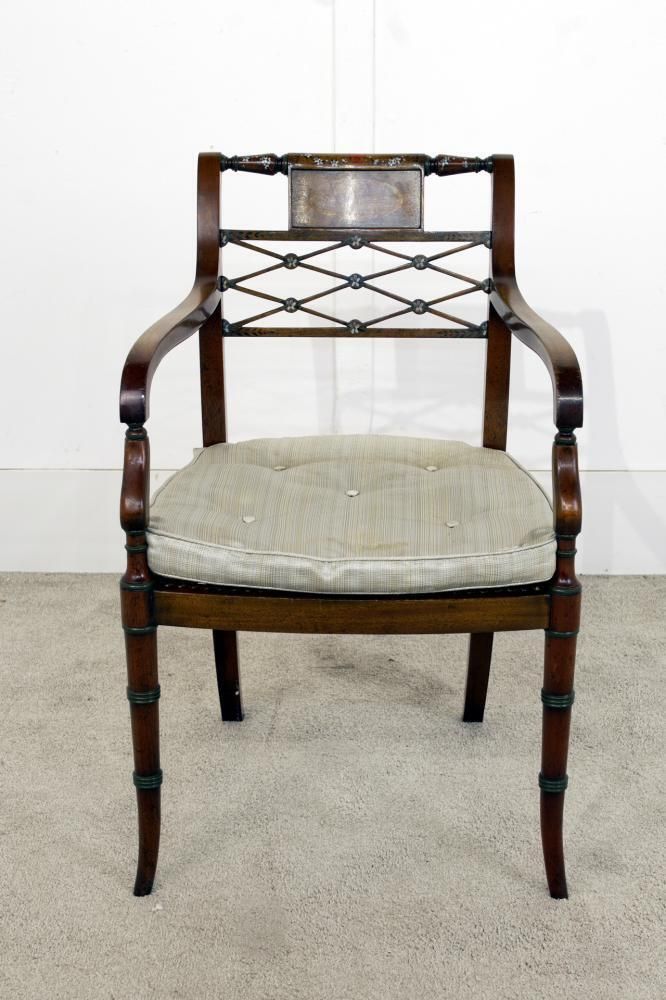 Regency Dining Set Pedestal Table And 8 Chairs Mahogany photo buy