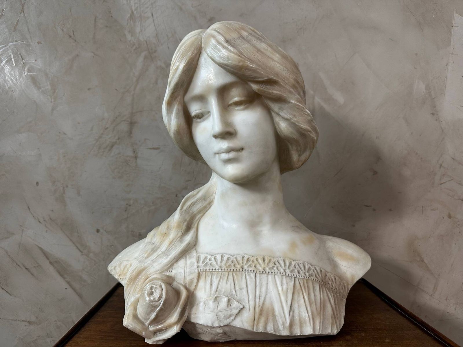 Page 1 Of 17 Marble Bust Of A Woman photo furniture