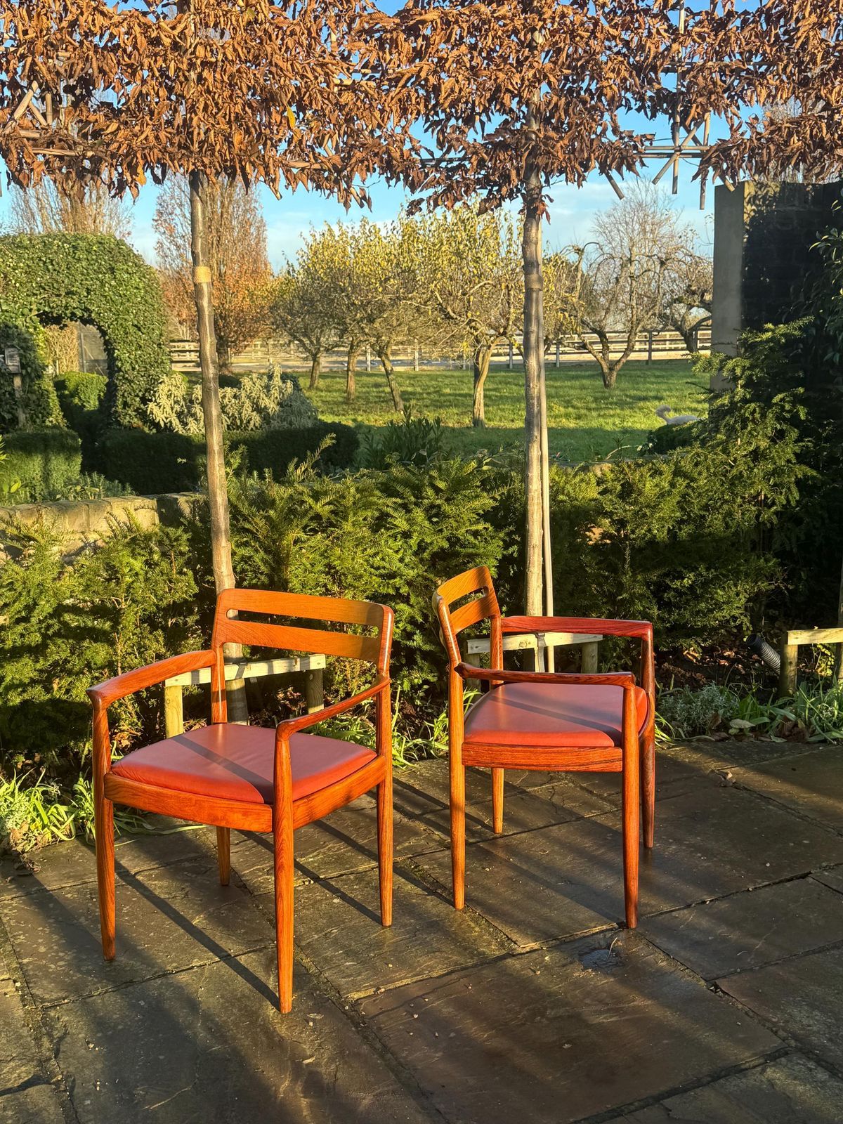 Eight Rosewood Dining Chairs By H W Klein For Bramin Danish 1960 photo Furniture