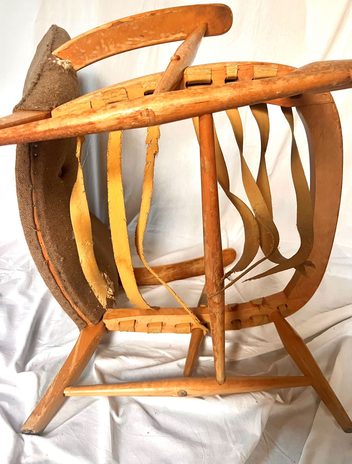 Rare Mid Century Ercol Model 312 Wingback Armchair (C.1956) – Unrestored photo Furniture