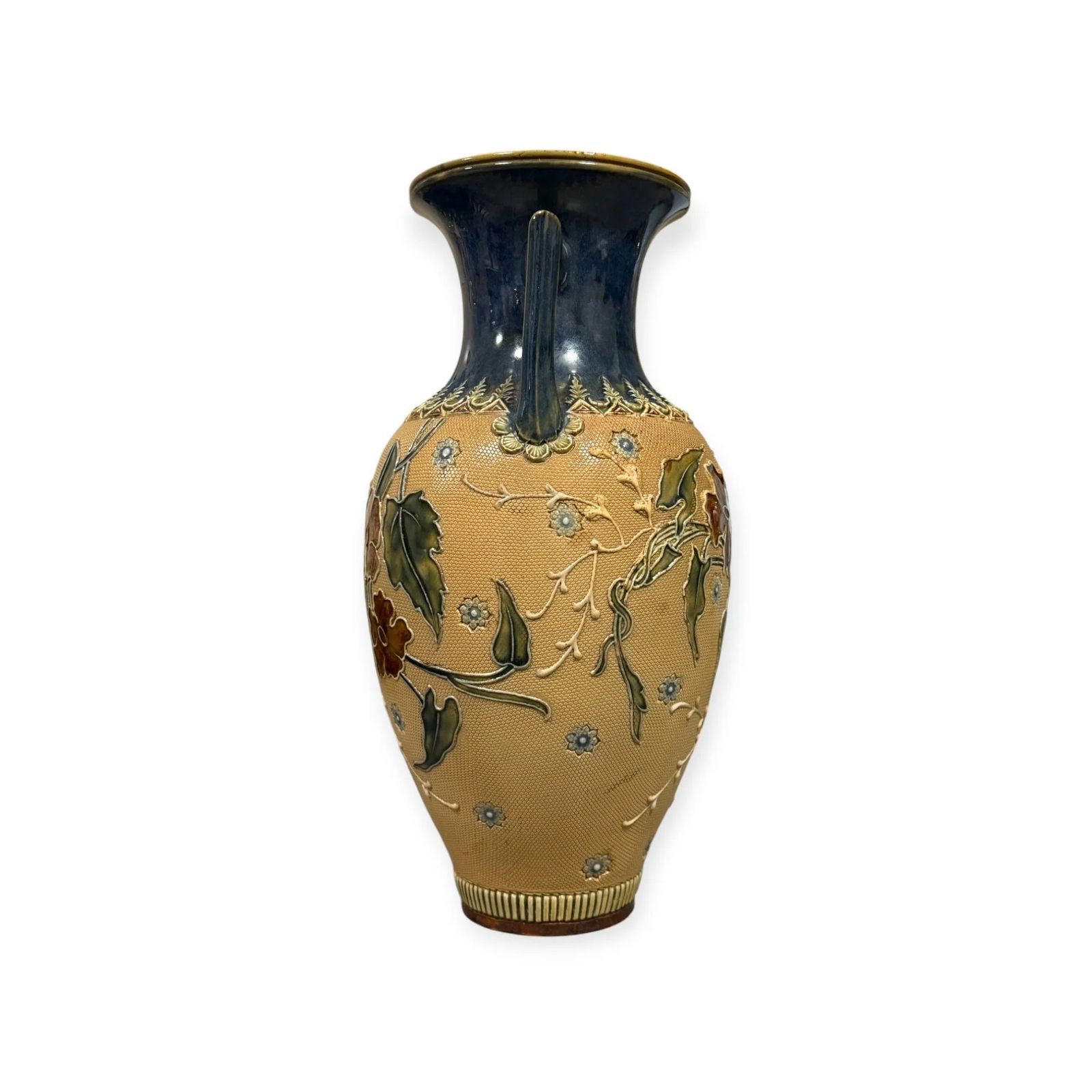 Royal Doulton Lambeth Slater’s Patent Vase – Art Union Of London photo for sale