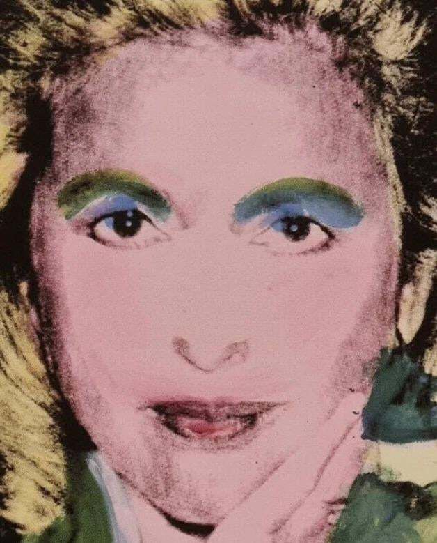 After Andy Warhol, Marcia Weisman, 1980s, Lithograph photo Art