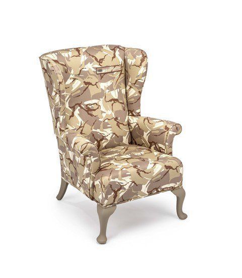 The Army Desert Camouflage Wing Chair. photo 1795.0