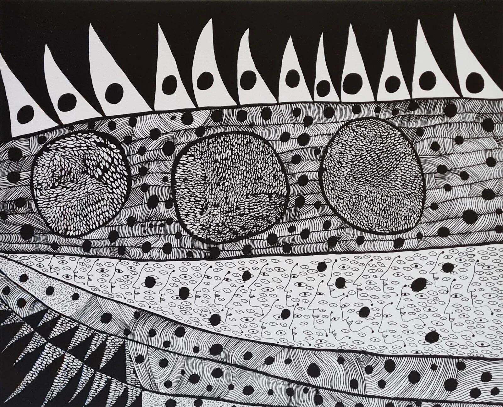 After Yayoi Kusama,Waking Up, Lithograph, 1990s photo for sale