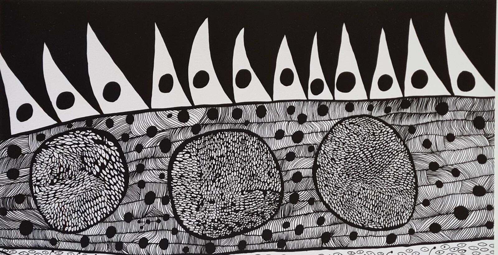 After Yayoi Kusama,Waking Up, Lithograph, 1990s photo vinterior