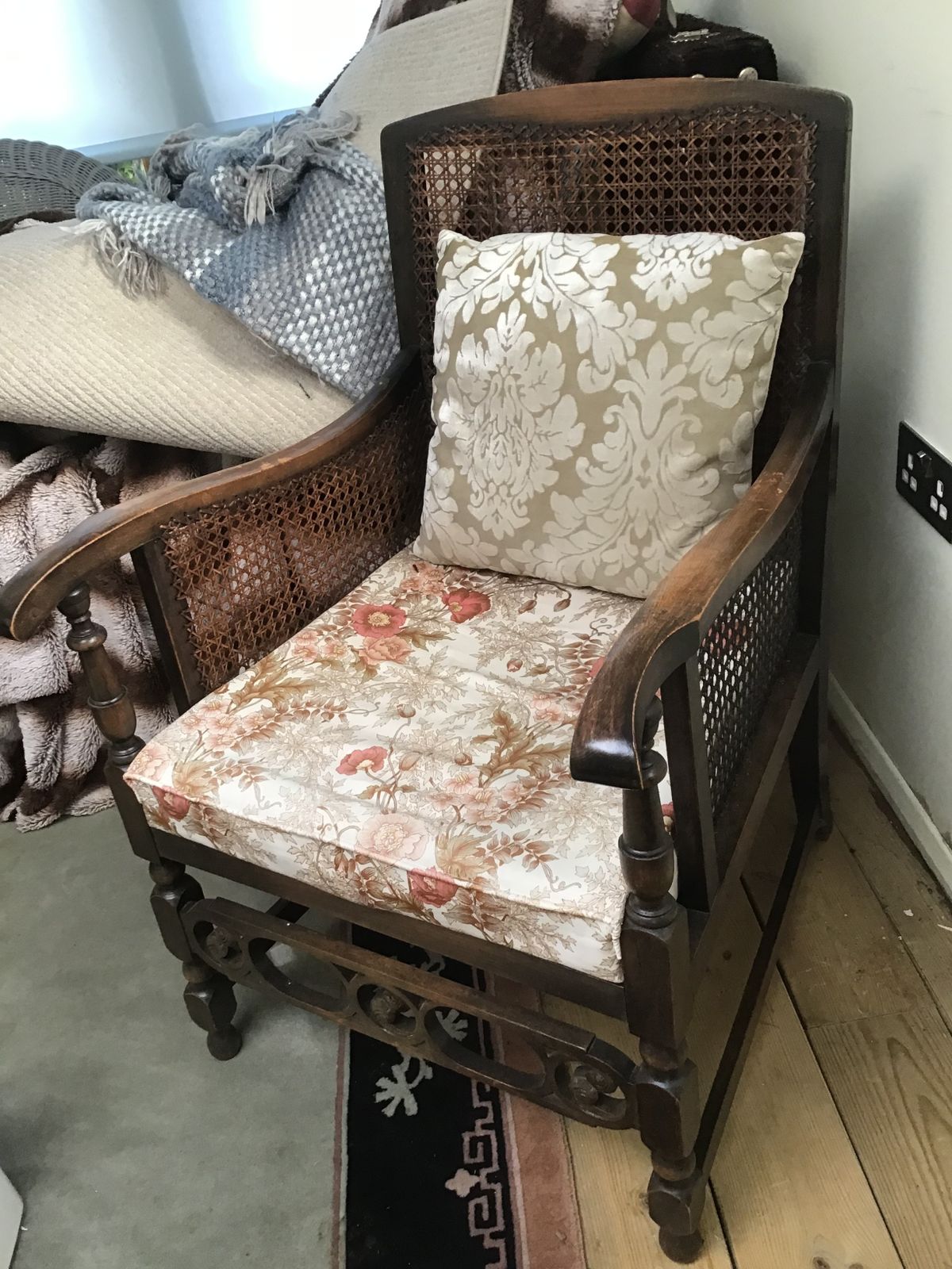Antique Bergere Chairs