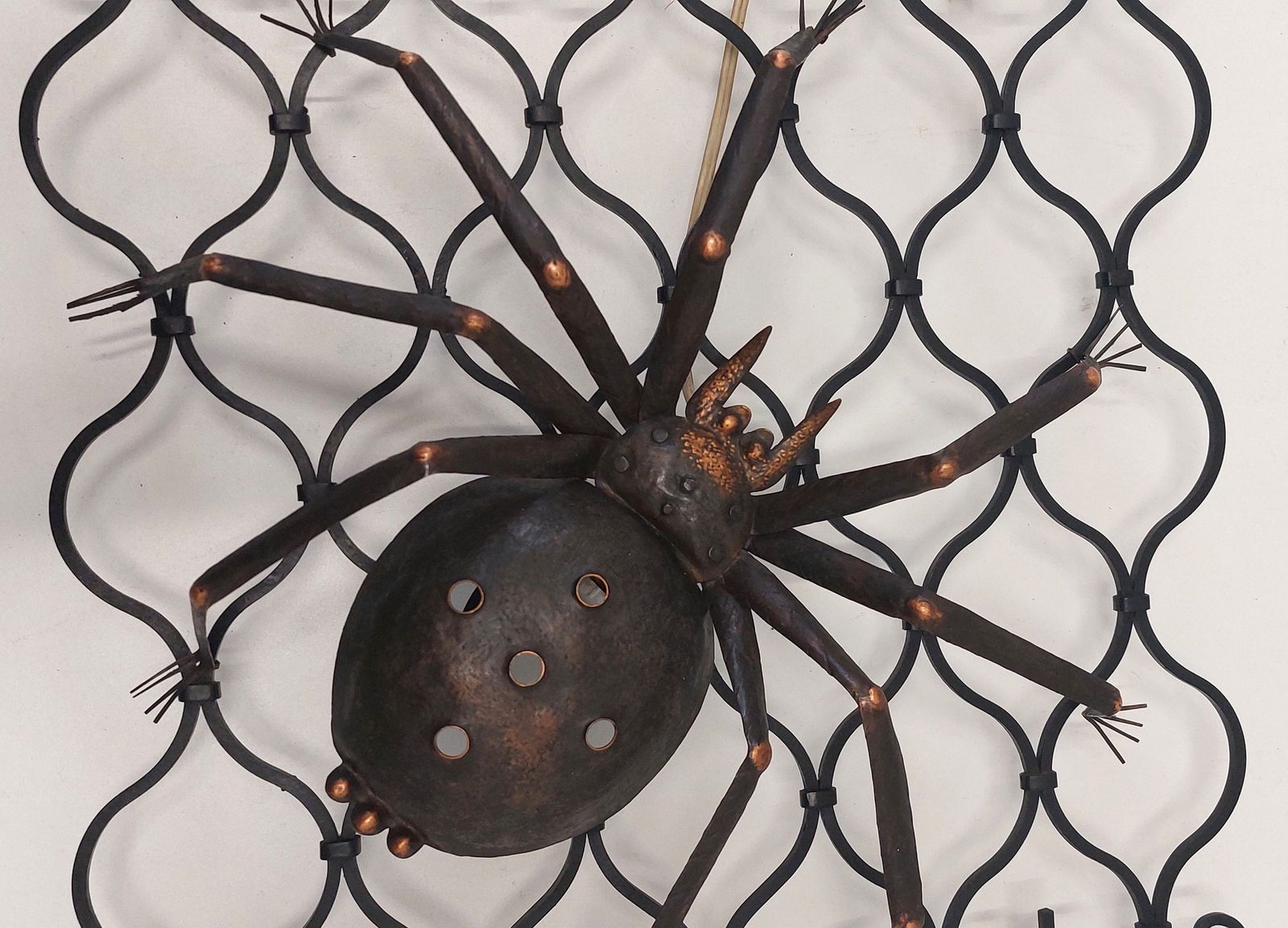 Spider Lamp/ Applique Wall Light / Italy Vintage 70's / Handmade