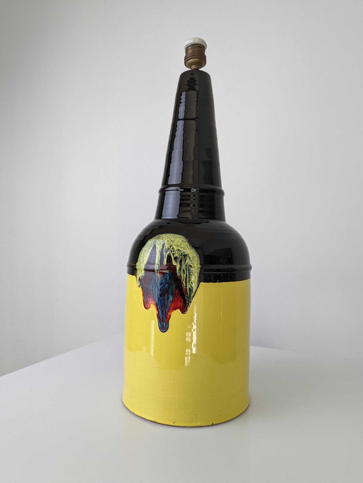 Bjørn Wiinblad Rosenthal Table Lamp Glazed Ceramic Denmark 1970s photo buy