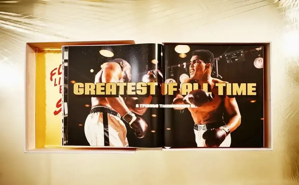 Taschen, Muhammad Ali Goat Taschen Champs Edition photo vinterior