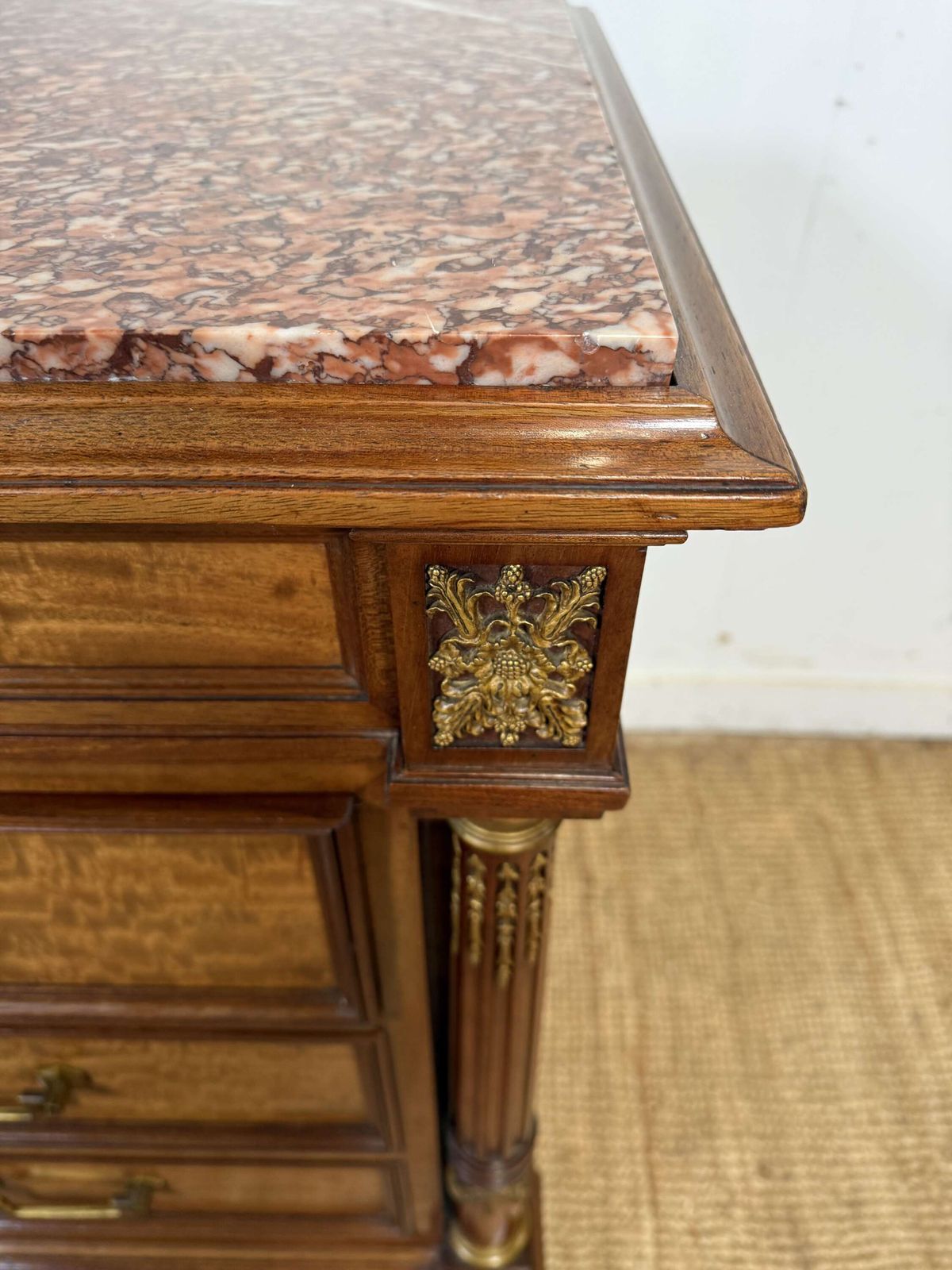 19th Century Mahogany Commode / Chest Of Drawers “ Mon Krieger “ photo for sale